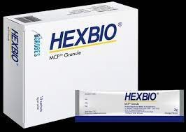 hexbio granules 107 mg,107 mg,107 mg,107 mg,107 mg,107 mg 10s, sachet