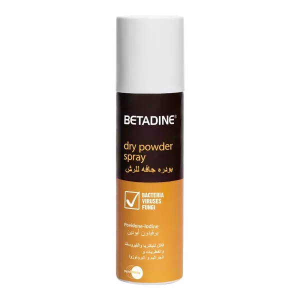 betadine dry powder spray 55 gm