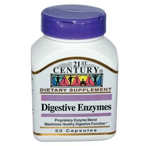 21st century digestive enzymes capsules 60's