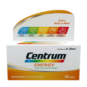 centrum with lutein tablets 100's