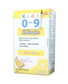 kids 0-9 all allergies 25 ml