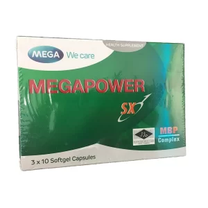 megapower sx softgel capsules 30's