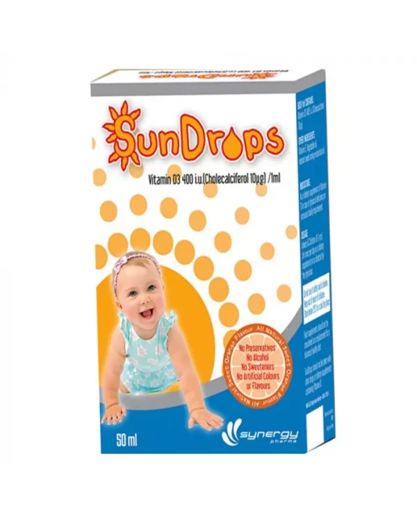 synergy sundrops vitamin d3 drops 50 ml