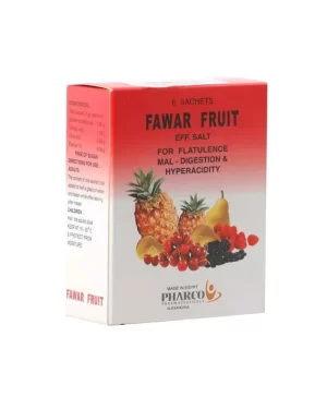 fawar fruit effervescent salt sachets 6's