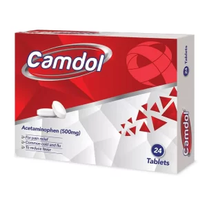 camdol acetaminophen 500 mg 24's tablets