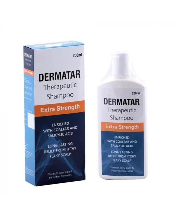 dermatar extra strength therapeutic shampoo 200 ml