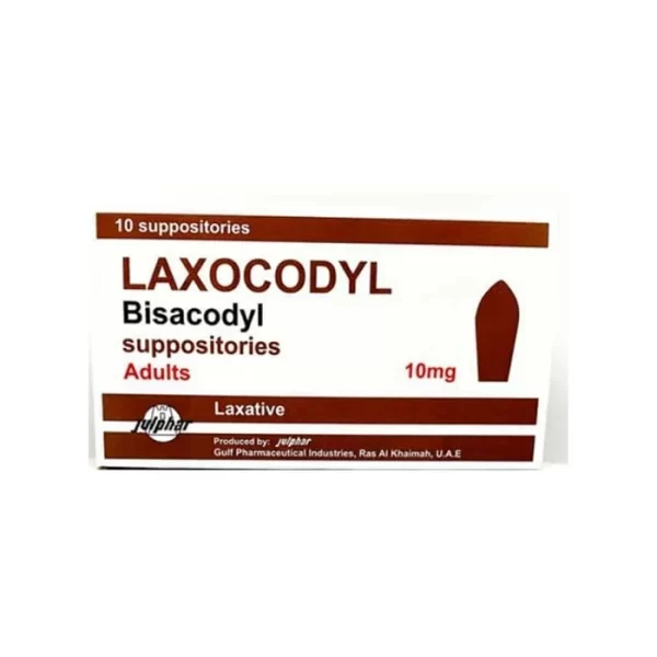 laxocodyl 10mg suppositories 10's