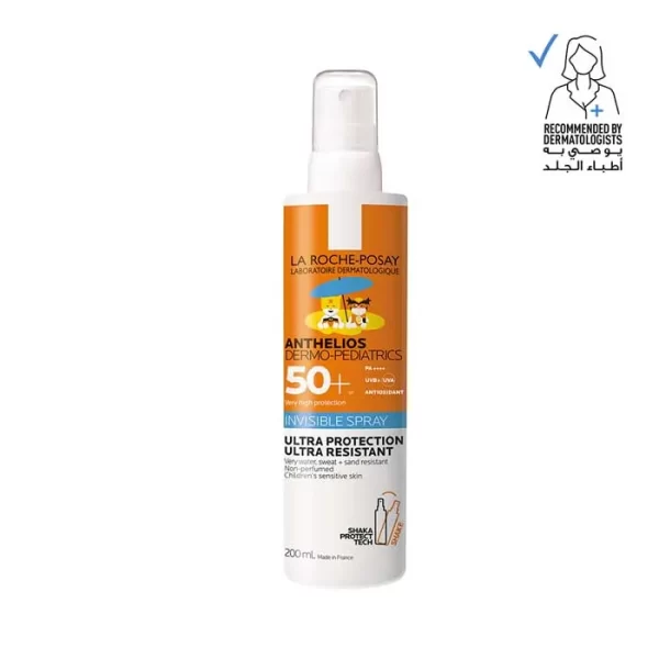 la roche-posay anthelios dermo-pediatrics (spf50+) sun protection spray 200ml