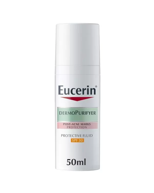 eucerin dermo purifyer post blemish anti-mark spf 30 protective fluid for acne prone skin 50ml