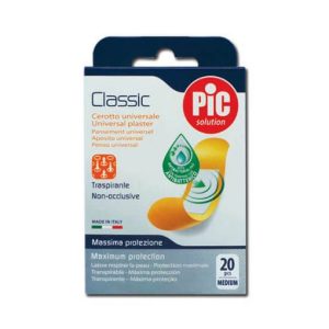 pic 20 anti bacterial classic 19x72mm plasters