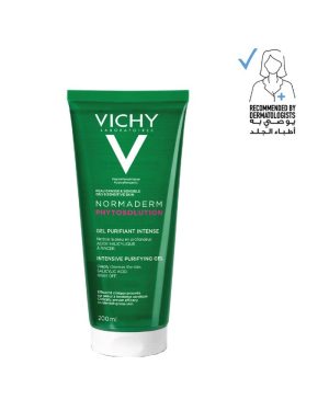 vichy normaderm phytosolution intensive purifying gel for blemish prone skin with salicylic acid 200ml