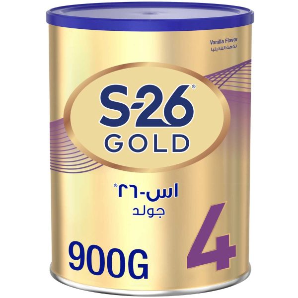 wyeth s26 prokids gold premium milk powder for kids tin stage 4 3-6 years 900g