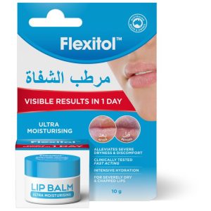 flexitol lip balm jar 10 gm