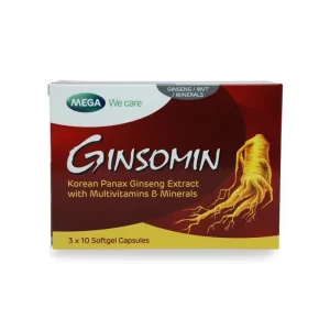 ginsomin capsules 30's
