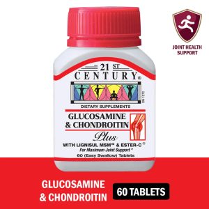 21st century glucosamine  chondroitin plus  60s, bottle