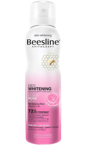 beesline deo whitening elder rose 150ml