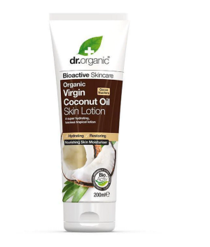 dr.organic virgin coconut oil skin lotion 200ml