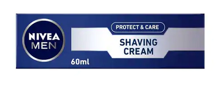 nivea men prt&care shaving cream 60ml