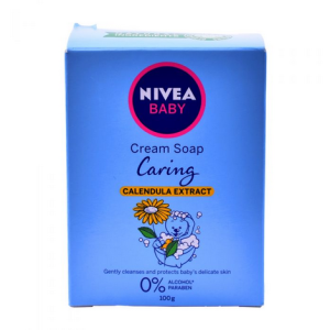 nivea baby cream soap caring 100gm