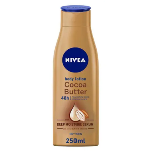 nivea  b/l cocoa butter dry skin 250ml nv061