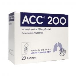 acc 200 mg 3g x 20, sachet