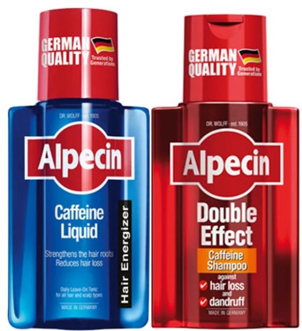 alpecin shampoo double effect 200 ml each