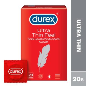 durex feel ultra thin cond 20s
