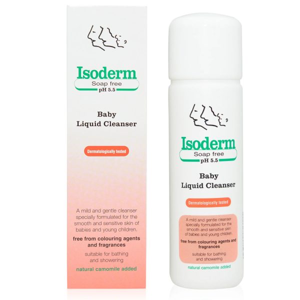 isoderm baby liquid cleanser 250 ml each