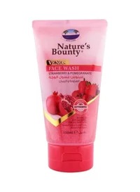 natures bounty strawberrypomegranate face wash
