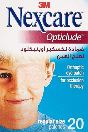 nexcare 1539 opticlude orthoptic eye patch regular 20s
