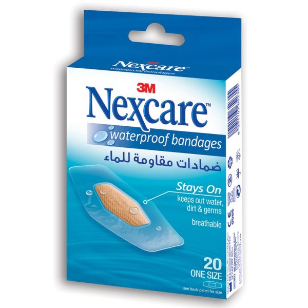 nexcare promo 21 waterproof bandage 20s