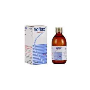 soflax  300ml, glass bottle